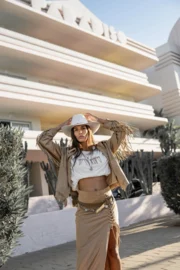Blake Rok Camel - Afbeelding 4