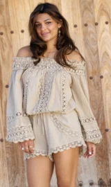 Short Sancia Ellis Taupe - Afbeelding 3