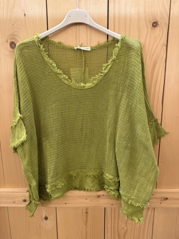 Shirt Bora Olijf Groen - Afbeelding 2
