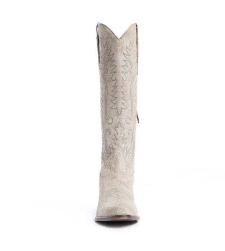 Prairie Western Boots Ivoor - Afbeelding 4