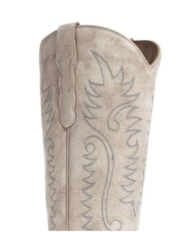 Prairie Western Boots Ivoor - Afbeelding 2