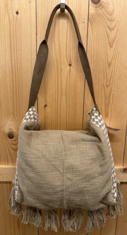 Ulaan Etnic Tas Beige/Linnen - Afbeelding 3