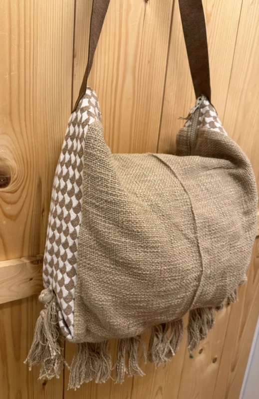 Ulaan Etnic Tas Beige/Linnen - Afbeelding 2