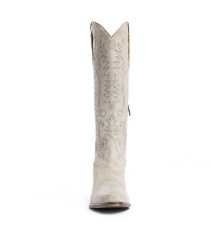 Prairie Western Boots Ivoor - Afbeelding 4
