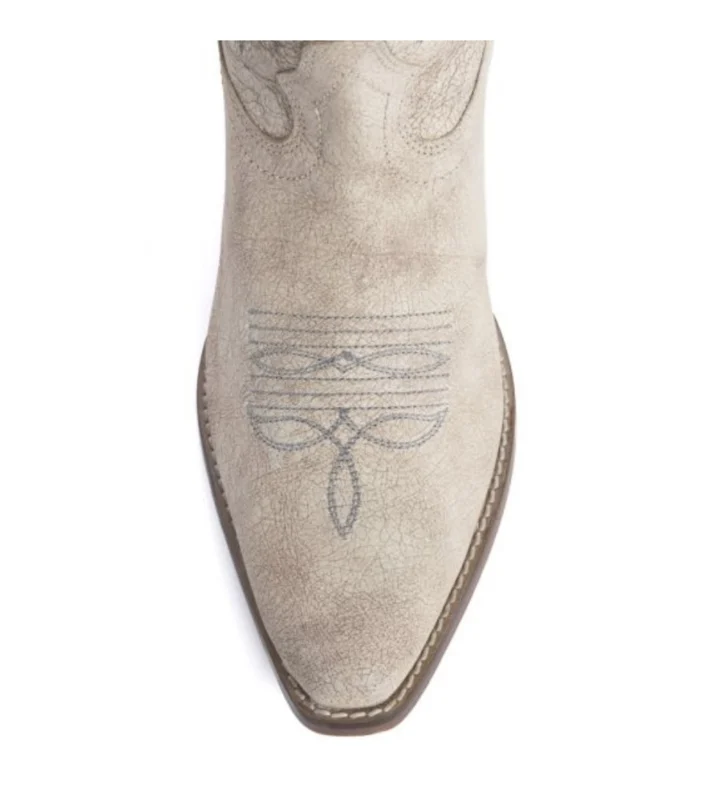 Prairie Western Boots Ivoor - Afbeelding 3