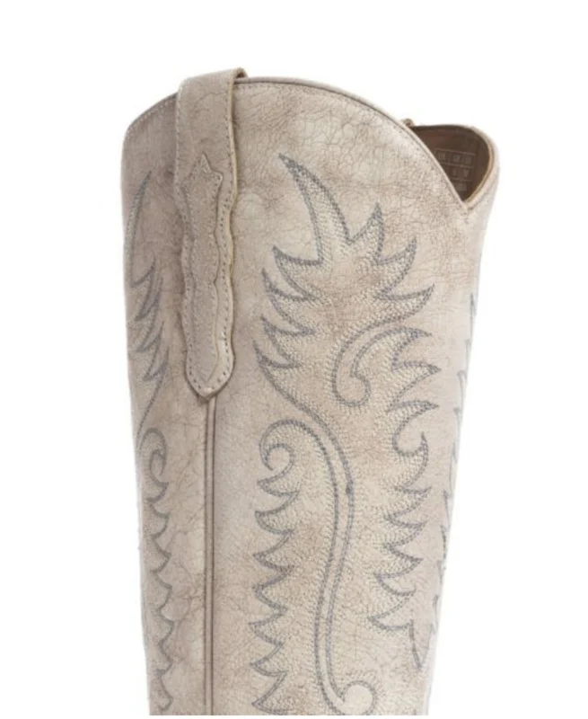 Prairie Western Boots Ivoor - Afbeelding 2
