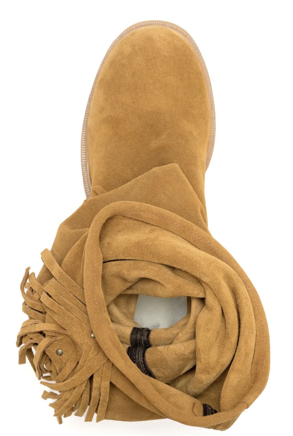 Cha-Label Fringe Tall Suéde Roble - Afbeelding 2