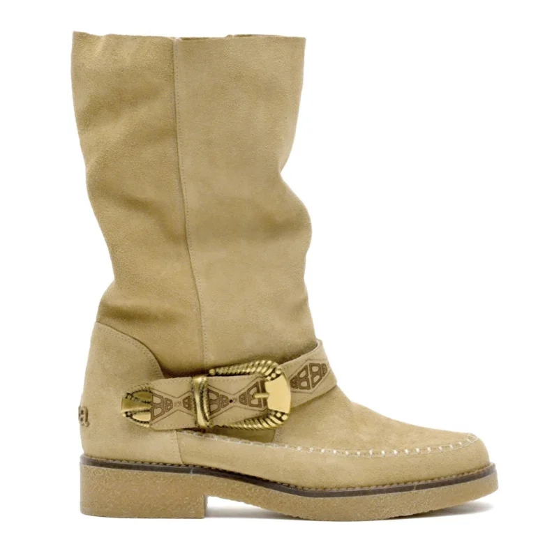 Cha-Label Moc High Buckle Mushroom Boots - Afbeelding 6