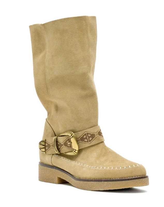 Cha-Label Moc High Buckle Mushroom Boots - Afbeelding 5