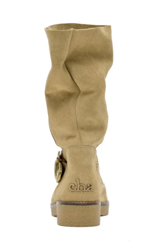 Cha-Label Moc High Buckle Mushroom Boots - Afbeelding 4