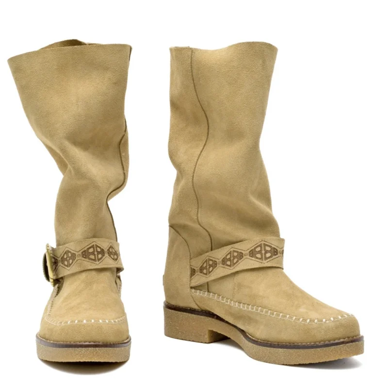 Cha-Label Moc High Buckle Mushroom Boots - Afbeelding 3