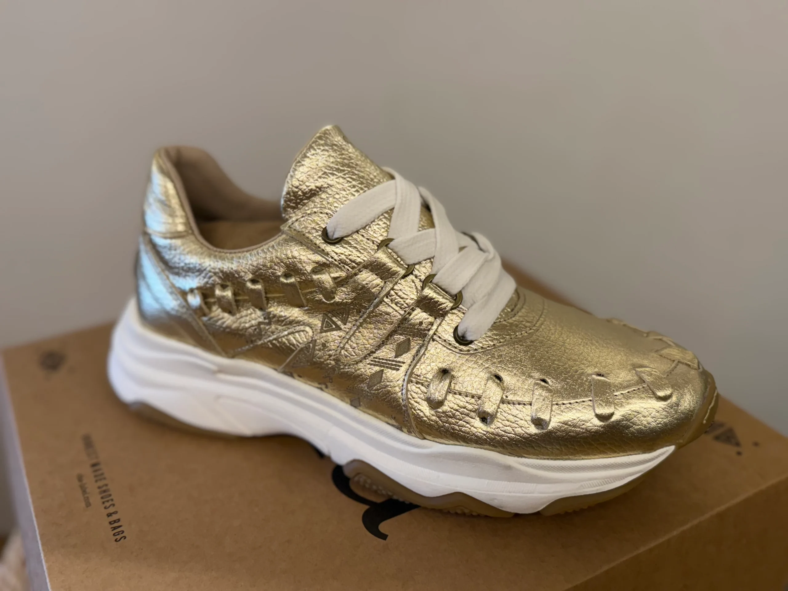 Sneaker Rumble Duo Platina Gold - Afbeelding 4